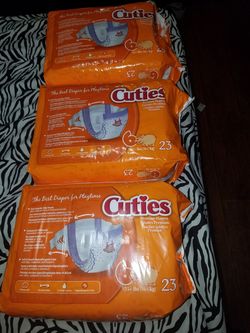 Diaper Size 6 1box has 23 pieces for $10 all for $25