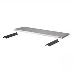 48 in. W x 18 in. D Stainless Steel Work Surface for Garage Storage System