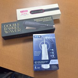 Hair tools and water flosser