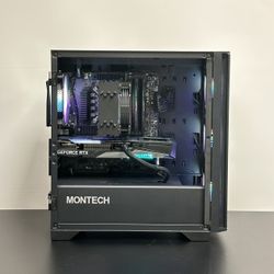 Montech Gaming Desktop PC Intel Core i7 32GB DDR5 1TB SSD NVMe RTX 4060Ti