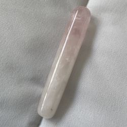 Rose Quartz Crystal Wand