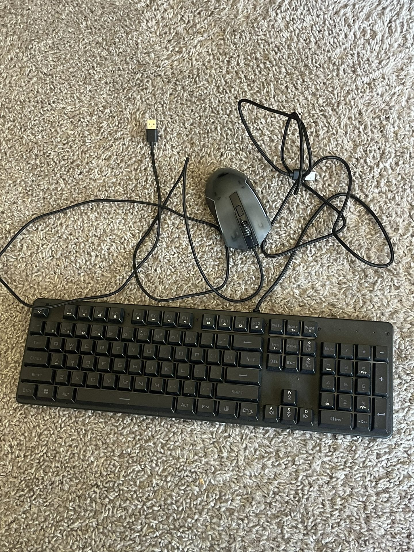MOUSE AND MECHANICAL KEYBOARD