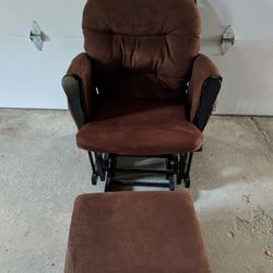 Dark Brown Glider Like New