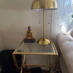 Table With Matching Lamp