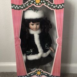 The Brass Key Inc. Victorian Collection 1994 Genuine Porcelain Doll by Melissa Jane