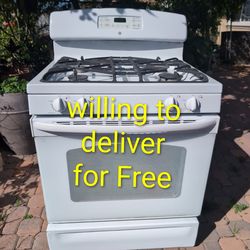 GE 30" in W 4 Burners Gas Stove