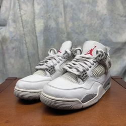 Size 8.5 - Jordan 4 Retro Mid White Oreo