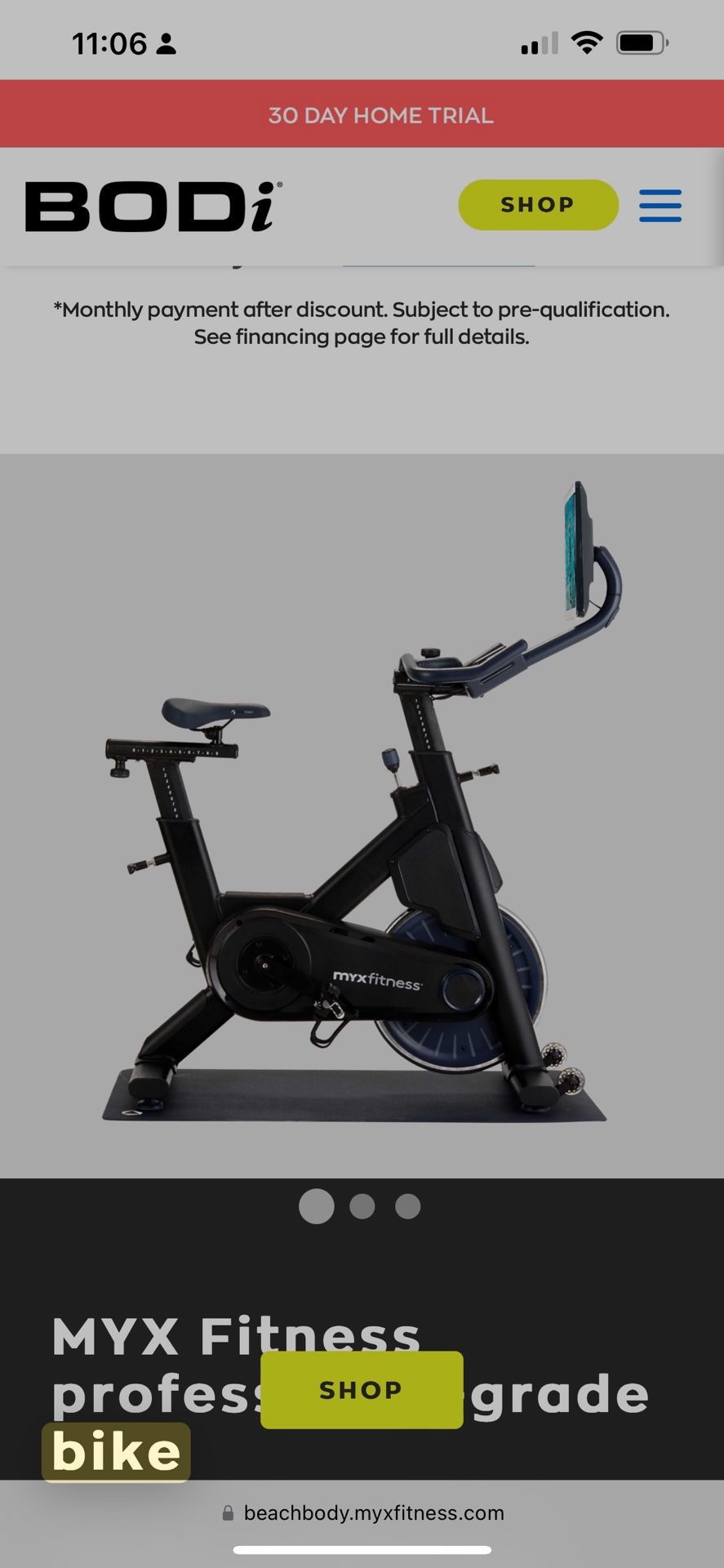 Exercise Bike 