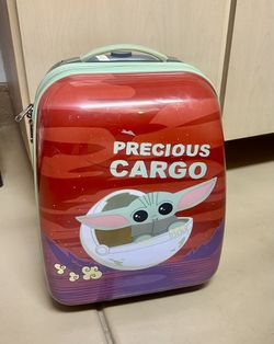 Grogu The Mandalorian Kid’s Luggage $30