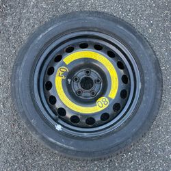 BMW E36 spare tire