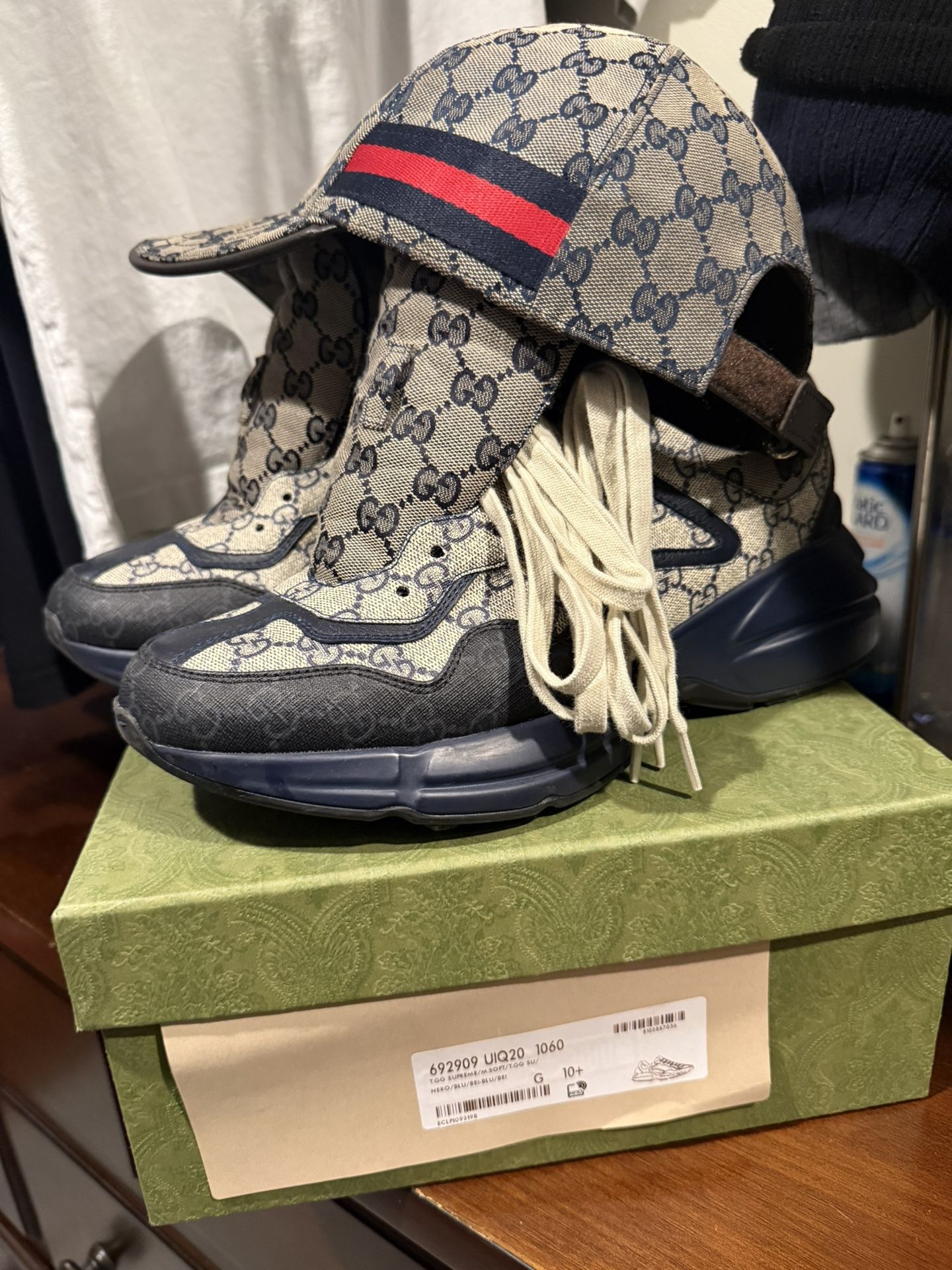 Gucci Sneakers & Gucci Hat