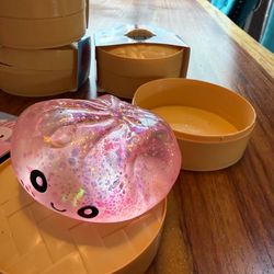 Gummy bear , dumpling squish