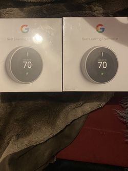 Google Nest 3rd Generation Learning Thermostat (stain Steel)