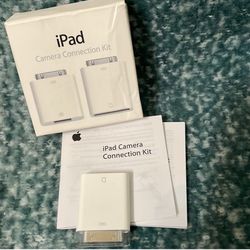 iPad camera connection kit - SD card to iPad