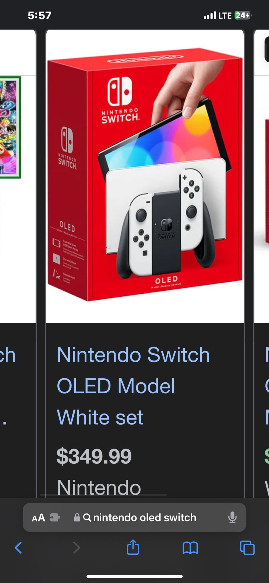 Nintendo Oled Switch 