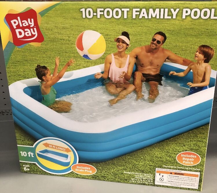 10 Foot Family Pool Swimming Set