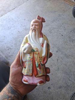 Chinese Porcelain Immortal Figurine