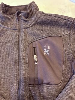 Spyder Full-Zip Fleece Jacket size Medium
