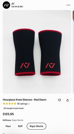 A7 knee sleeves XL