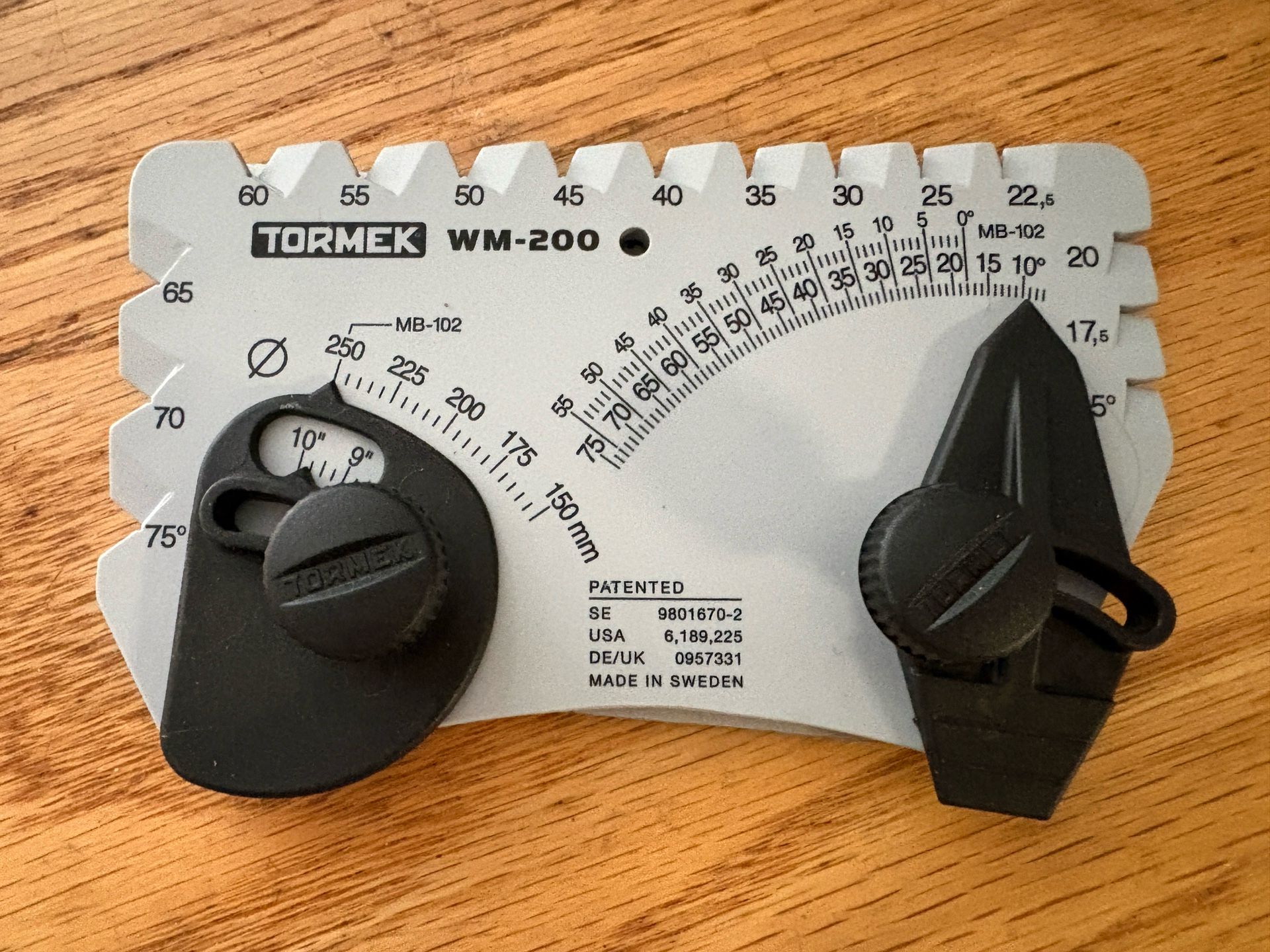 Tormek WM-200 Angle Master - New