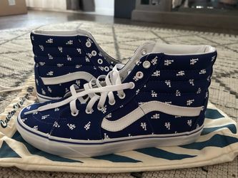 Vans SK8-Hi LA Dodgers Custom High-Top Sneakers 11.5
