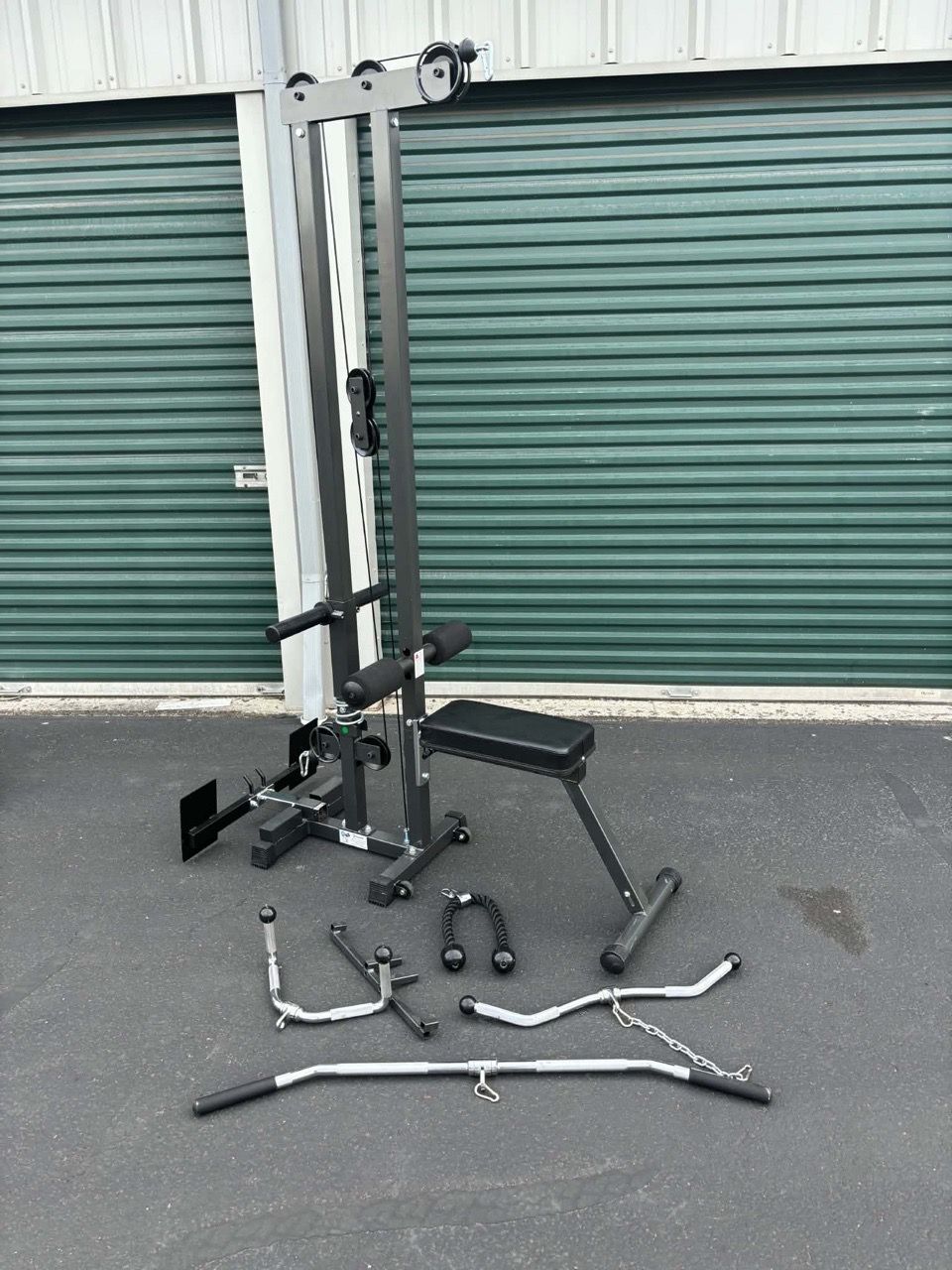 Poll Down Exercise Iron Master Lat Pull Down for Sale in Auburn, WA - OfferUp