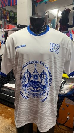 El Salvador away jersey camisa de El Salvador blanca 2020