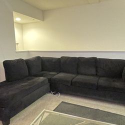 Black Sectional Couch