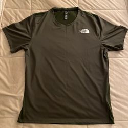 The North Face Sunriser T-Shirt, Men's Small, New Taupe Green