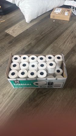 Thermal Paper Rolls BPA Free 33-Pack