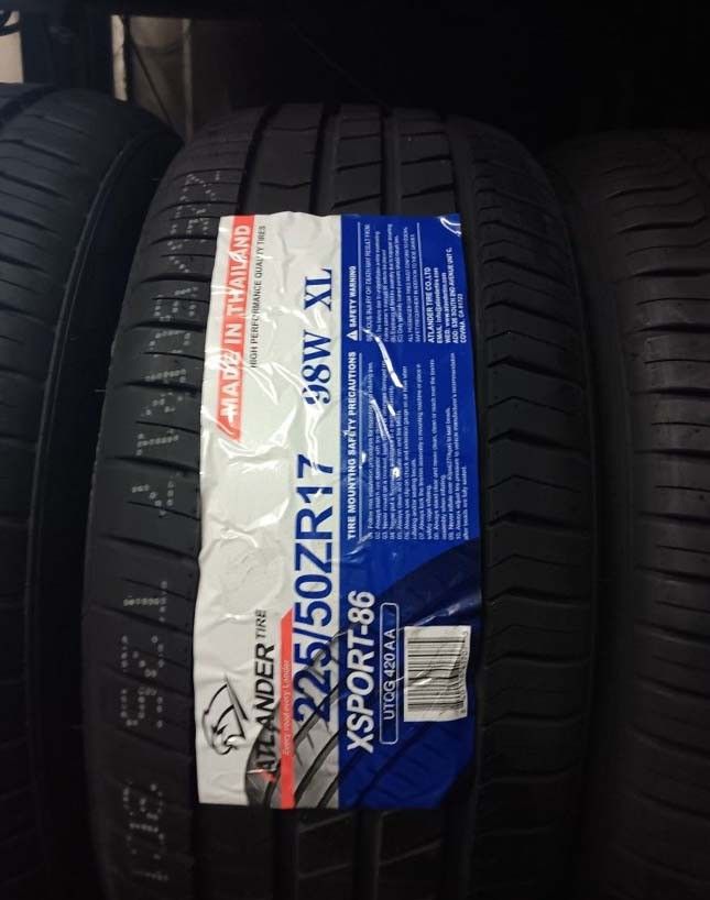 4 New Tires 225/50/17 Atlander Tires