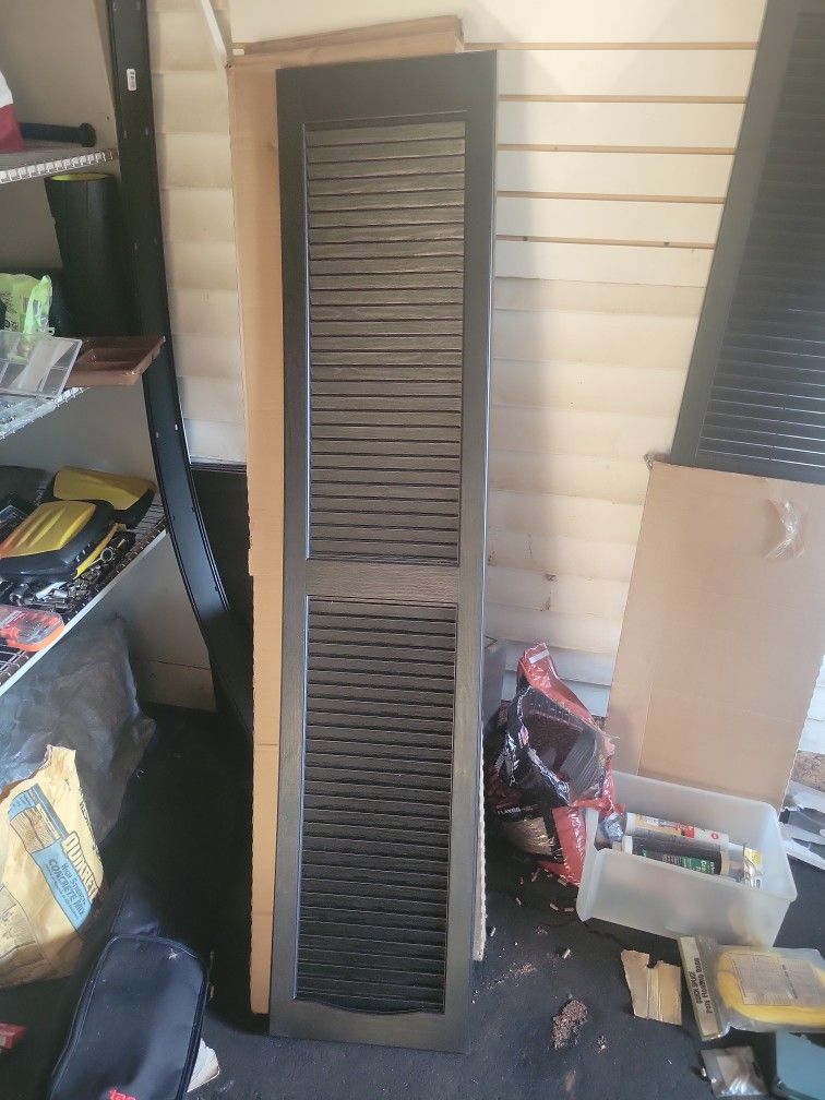 6" shutters 3 pairs (total 6 individual shutters)