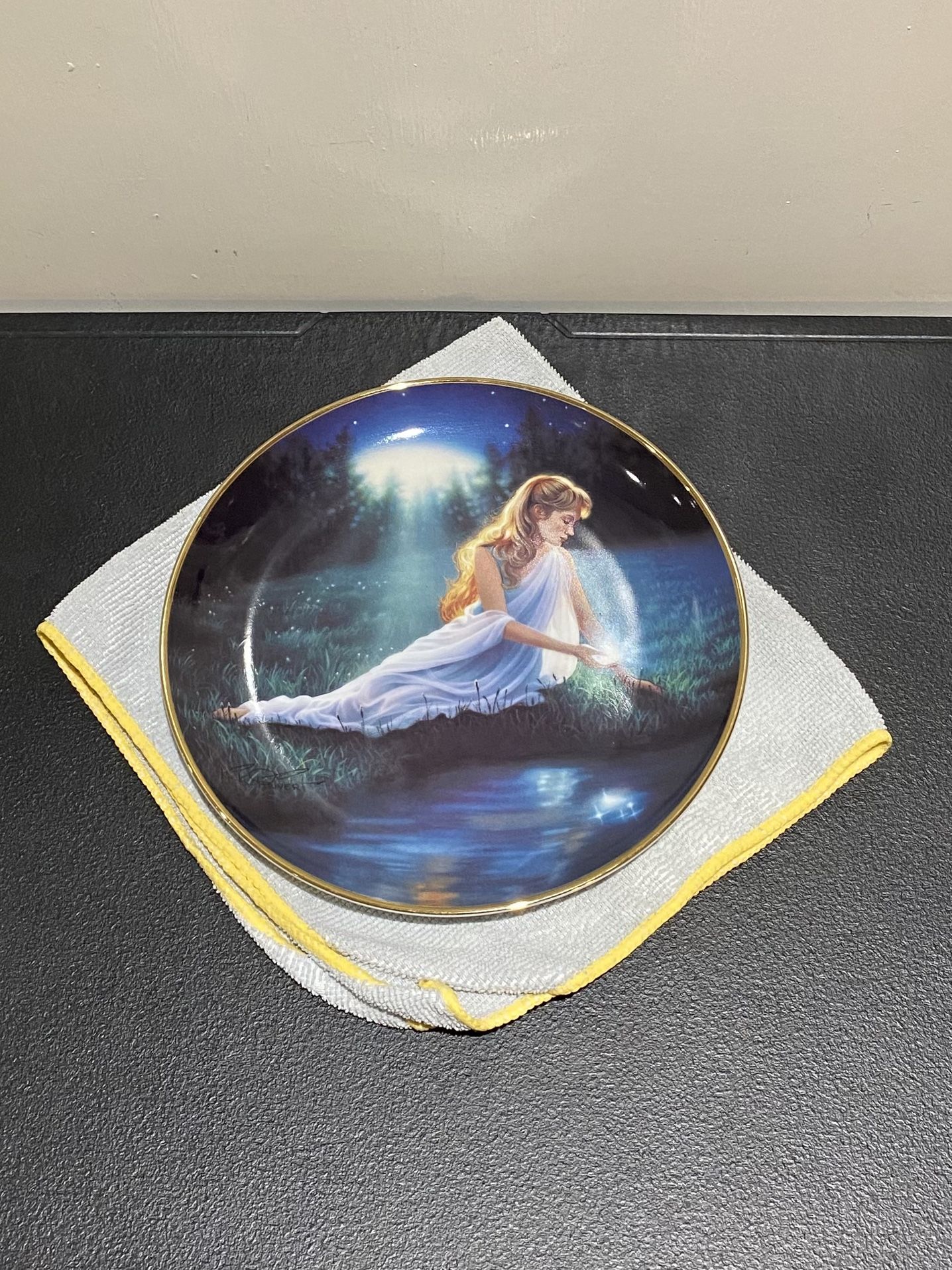 Franklin Mint Collector Plate Crystal Harmony
