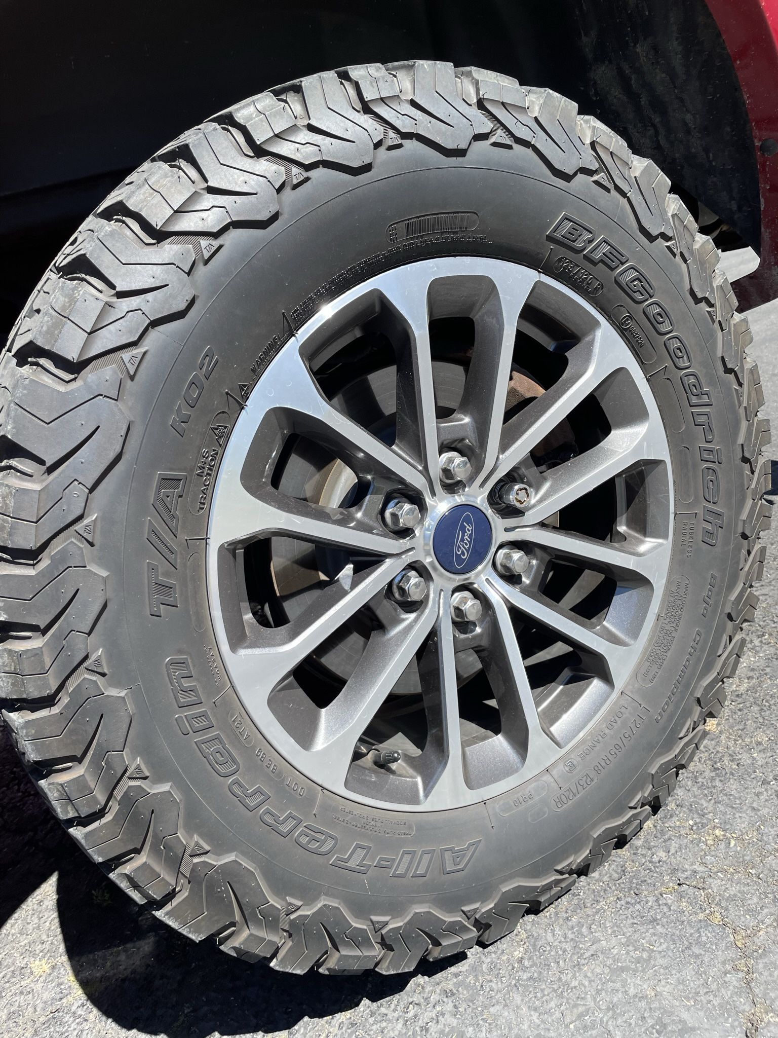 Ford F150 18” Wheels 6x135