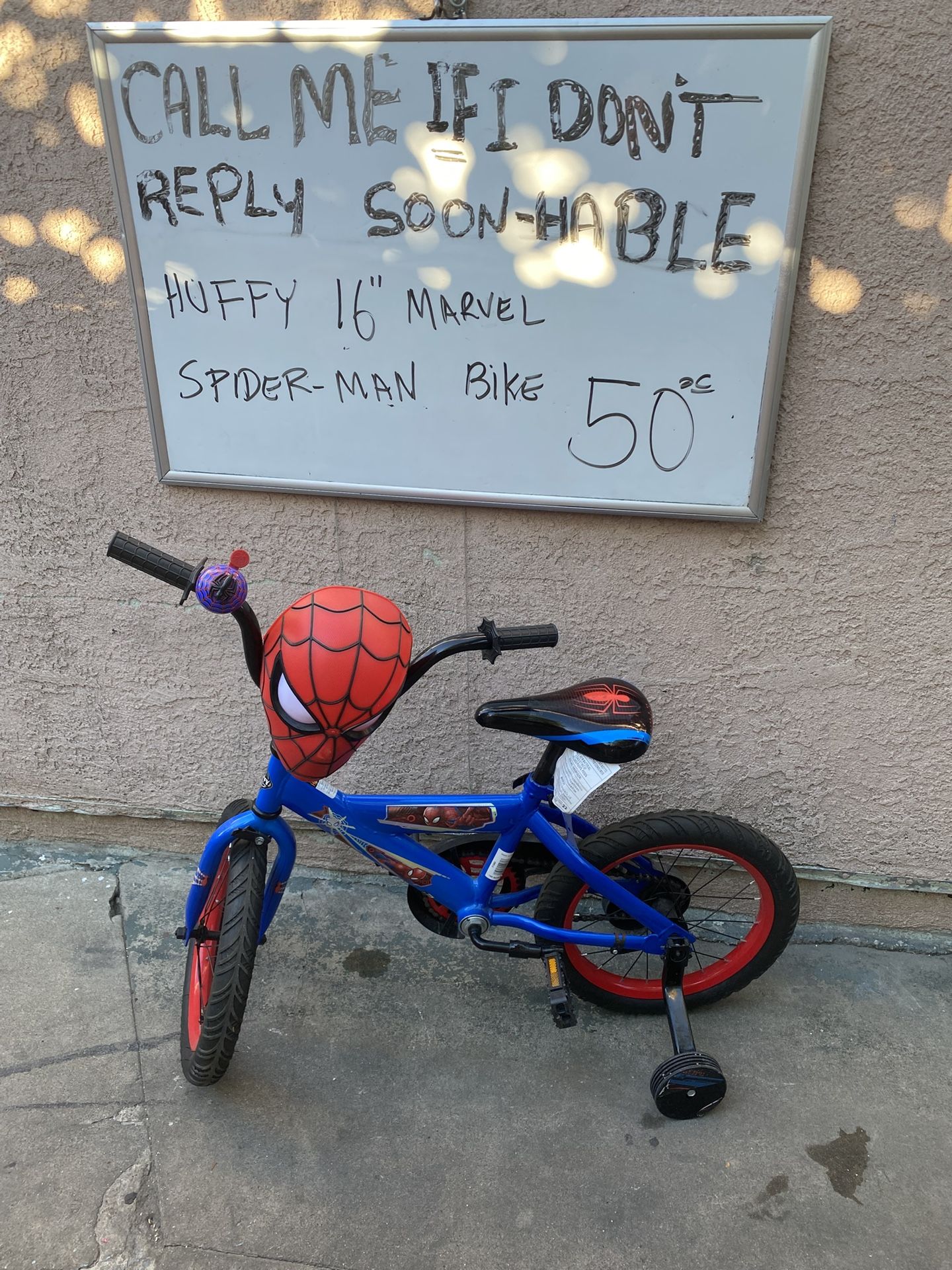 Spider Man Kids Bike 16”