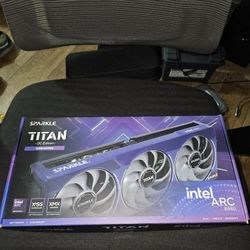Sparkle Intel Arc B580 Titan Overclocked Tri Fan 12GB GDDR6 PCle 4.0 Graphics Card
