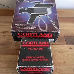 VHS Camera From The 1980s