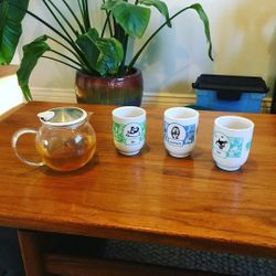 Zenquin Bundle Set of Three Meditation Cups Set NIB 