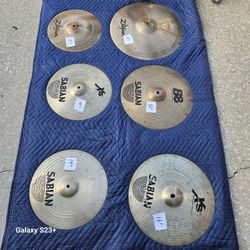PACKAGE DEAL DRUM CYMBALS 6