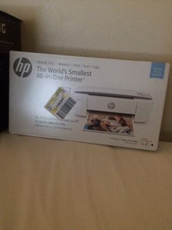 Hp Deskjet 3752-Wireless|Print|Scan|Copy (The world smallest all-in-one printer