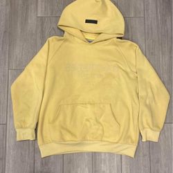 Yellow Essentials Hoodie 