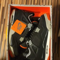 Jordan 4 Bred OG ALL 100% AUTHENTIC Good Cond Sz 10 $350