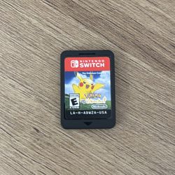 Nintendo Switch Game Pokemon Let’s Go Pikachu