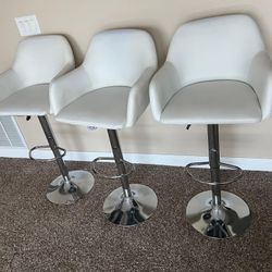 White Barstools