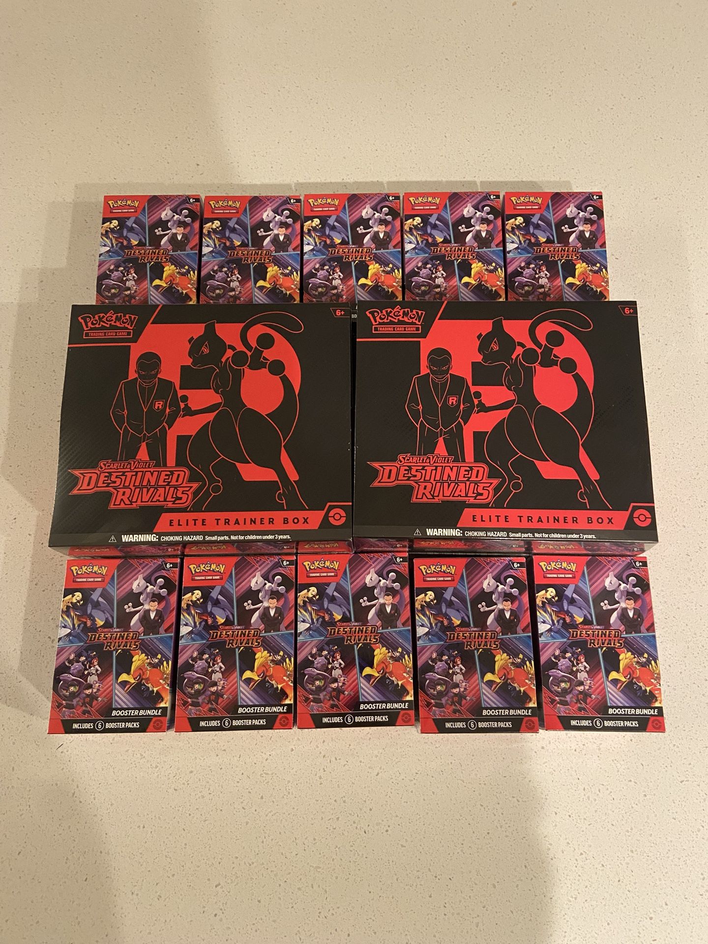 Destined Rivals ETB And Booster Bundles