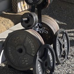 Metal Olympic Weights