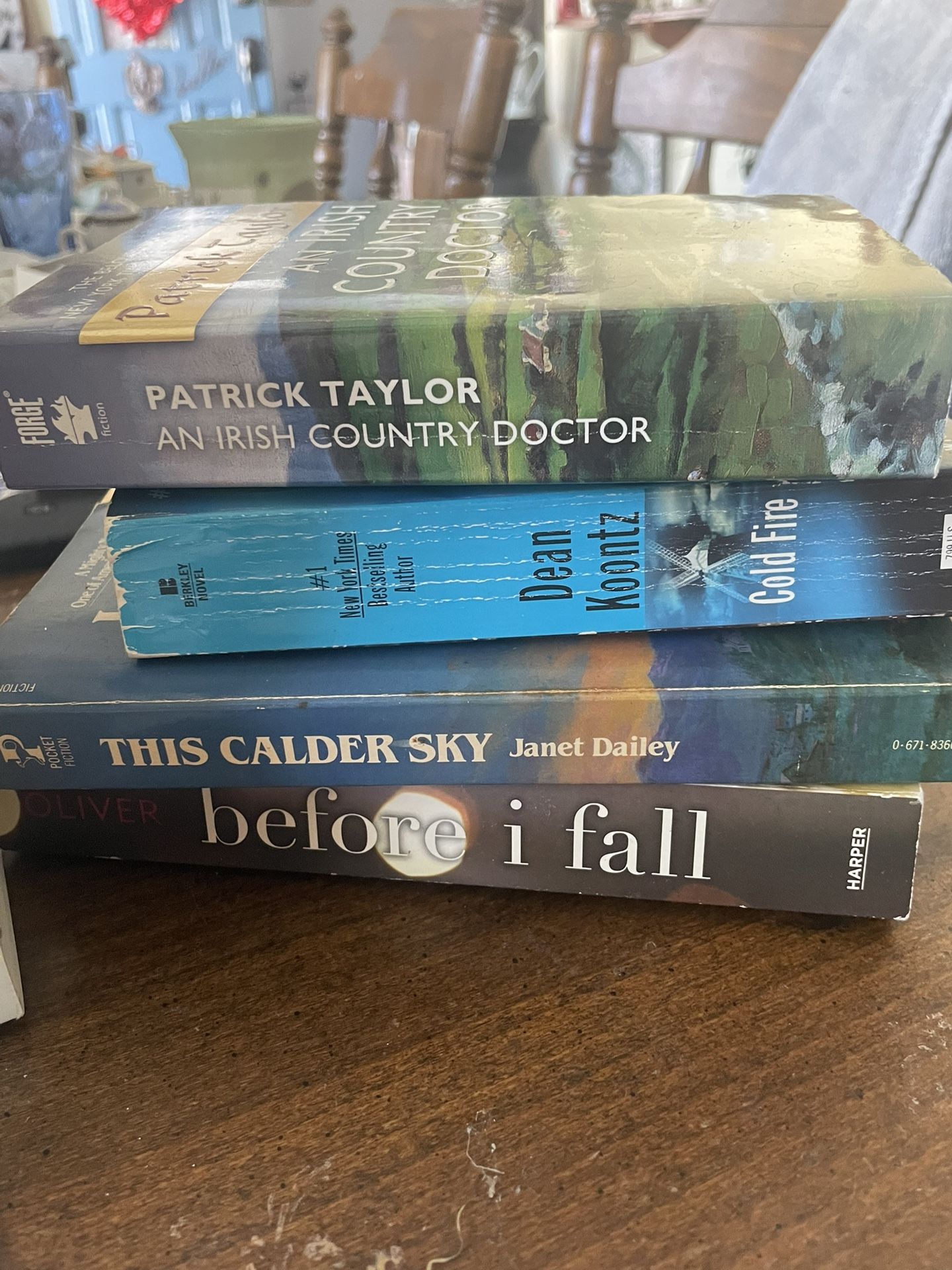 Variety Of Popular Paperback Books