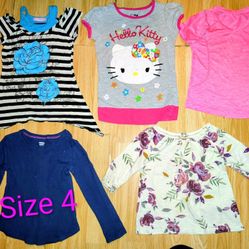 🩷 GIRL'S CLOTHES SIZE 4 FOR SALE Yo hablo español🩷