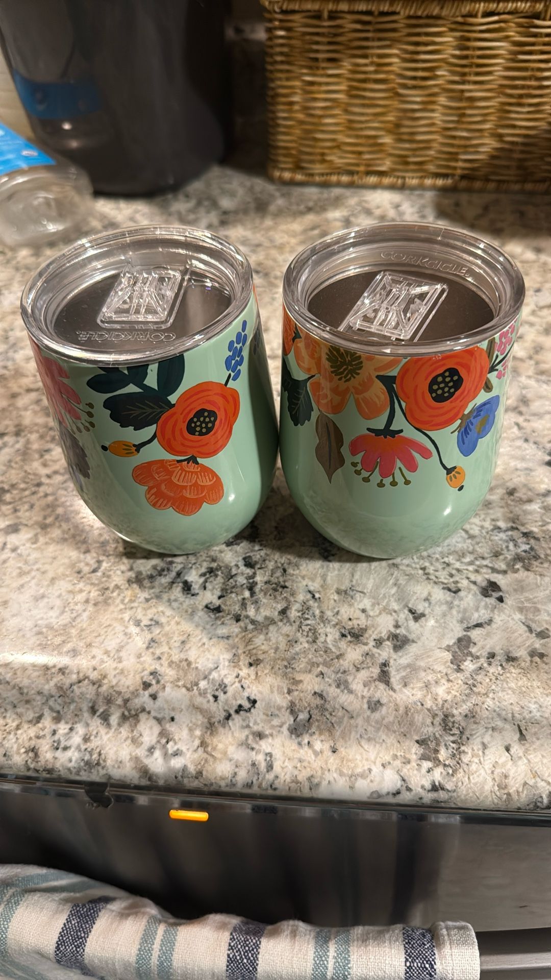 Rifle Paper Co Corkcicle Cups