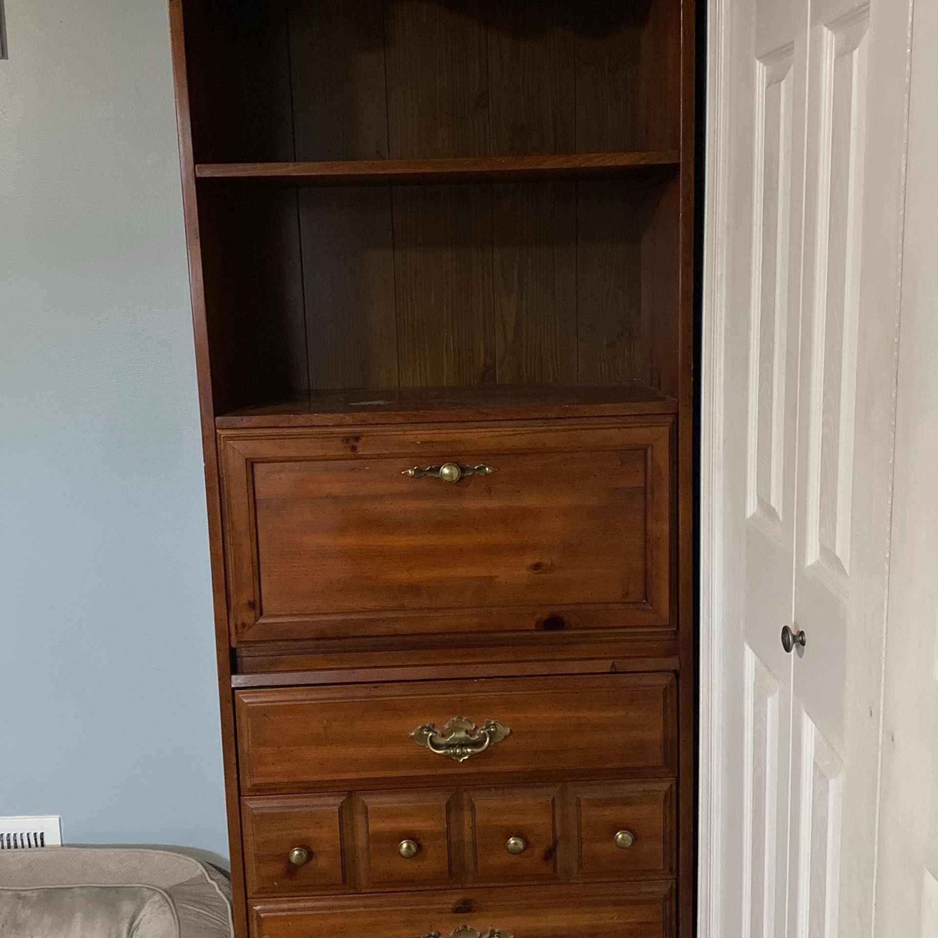 Bookcase With Drawers